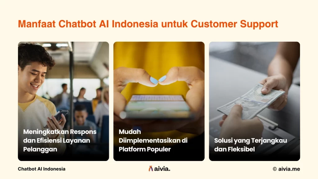 manfaat chatbot ai indonesia untuk customer support